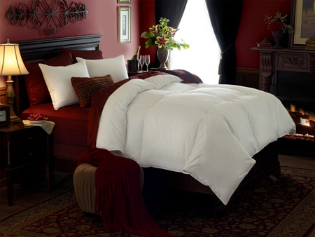 Supreme Luxury Down Comforter -White Goose Down -Year Round