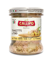 Callipo Trancetti in olive oil with Potatoes and Rosemary from Calabria gr. 170 