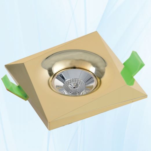 XYN-M006-GD Square Gold Panel Downlight